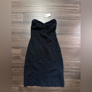 Abercrombie & Fitch Black Strapless Dress